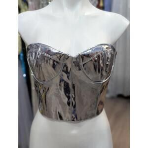 Reflective Nights Corset Top